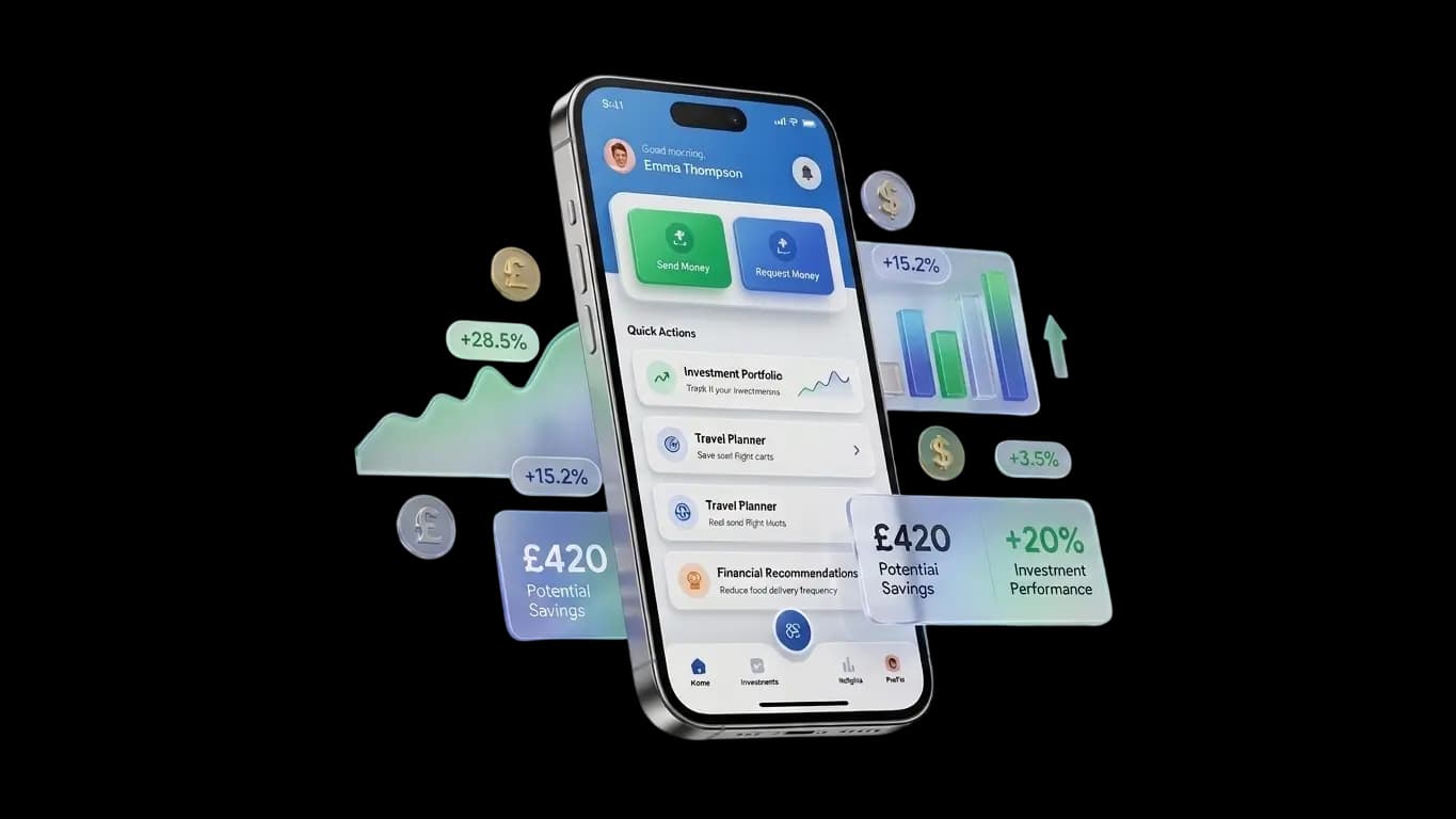 QuidMate App — AI-powered financial dashboard